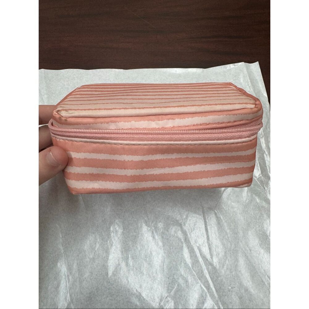 Thirty One Striped Travel Jewelry Case